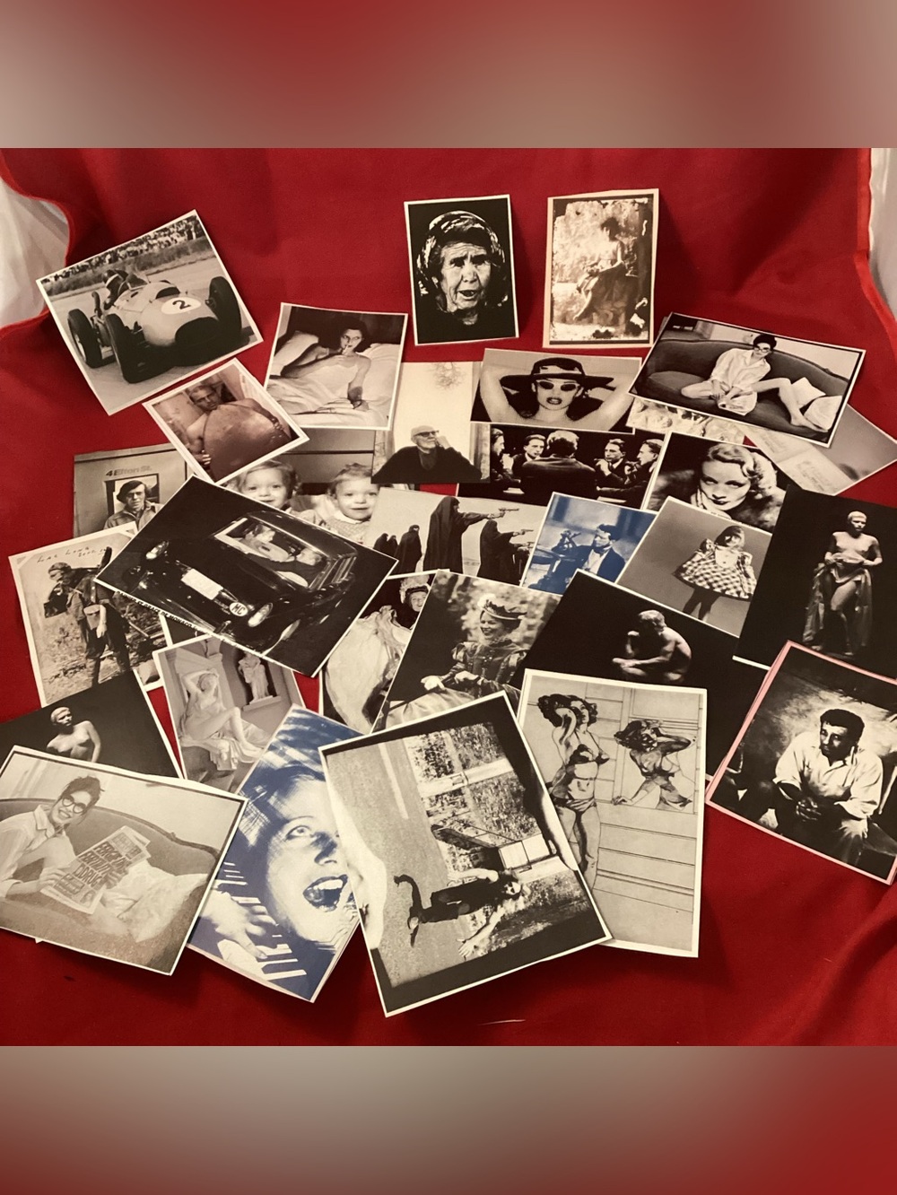Small black and White assorted paper clippings junk journal